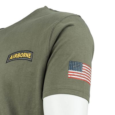 T-shirt 101st Airborne Roundel VERT FOSTEX 133657 9
