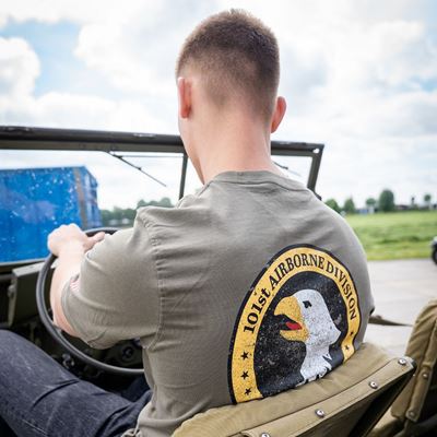 T-shirt 101st Airborne Roundel VERT FOSTEX 133657 5