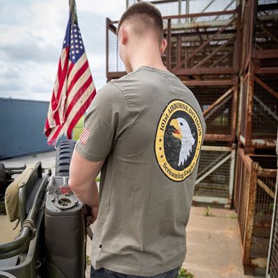 T-shirt 101st Airborne Roundel VERT FOSTEX 133657 4