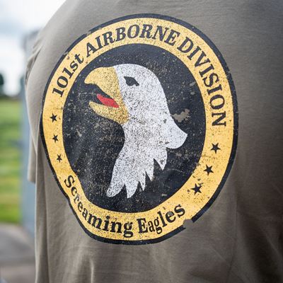 T-shirt 101st Airborne Roundel VERT FOSTEX 133657 3