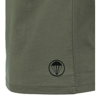 T-shirt AIRBORNE avec écusson de la 101e division sur la manche VERT FOSTEX 133670-Z 3