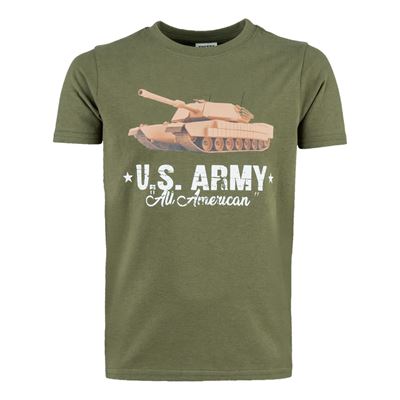 T-shirt enfant U.S. ARMY TANK à manches courtes