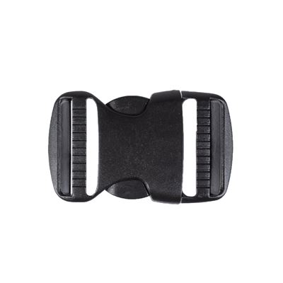 Boucle en plastique 38 mm de rechange NOIRE