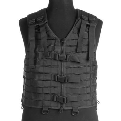 Gilet tactique MODULAR système NOIR