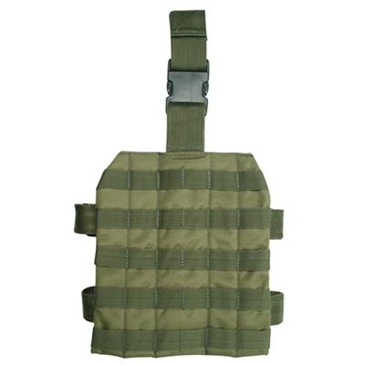 Panneau cuissard MOLLE système VERT