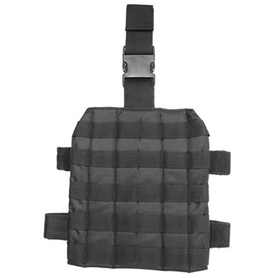 Panneau cuissard MOLLE système NOIR