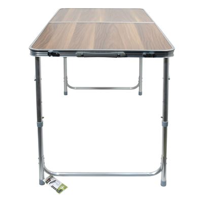 Table pliante de camping - plateau en formica imitation bois ostatní 13487 3