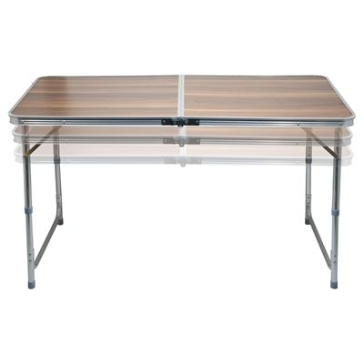 Table pliante de camping - plateau en formica imitation bois ostatní 13487 4