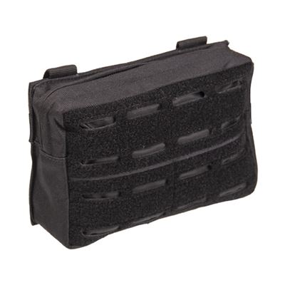 Étui petit LASER CUT horizontal MOLLE NOIR