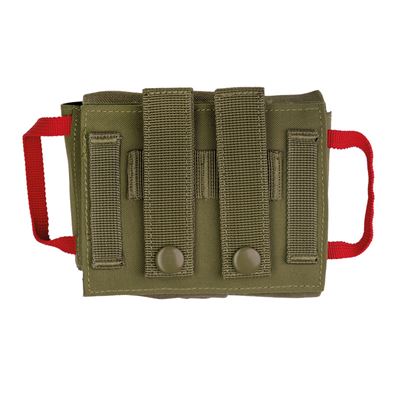 Étui médical IFAK QUICK DRAW MOLLE VERT MIL-TEC® 13491101 2