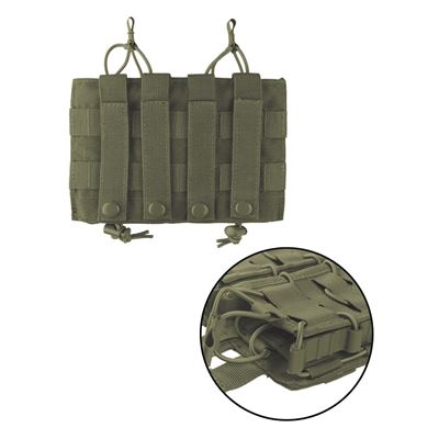 Sacoche ouverte FLEX pour 2 chargeurs VERT MIL-TEC® 13497401 2