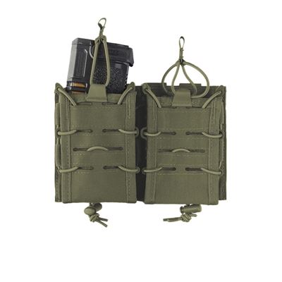 Sacoche ouverte FLEX pour 2 chargeurs VERT