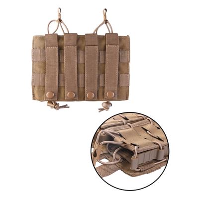 Pochette ouverte FLEX pour 2 chargeurs COYOTE MIL-TEC® 13497419 2