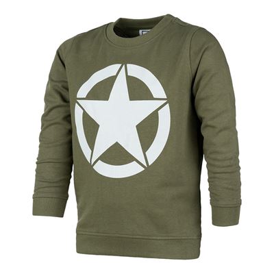 Sweat-shirt pour enfant U.S. Star VERT FOSTEX 135101 2