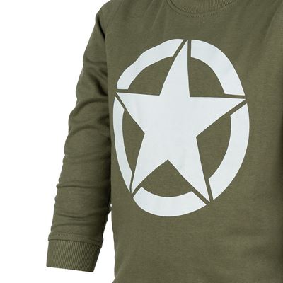 Sweat-shirt pour enfant U.S. Star VERT FOSTEX 135101 3