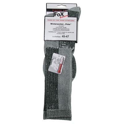 Chaussettes FOX hiver POLAR VERT/GRIS FOX Outdoor 13513 2