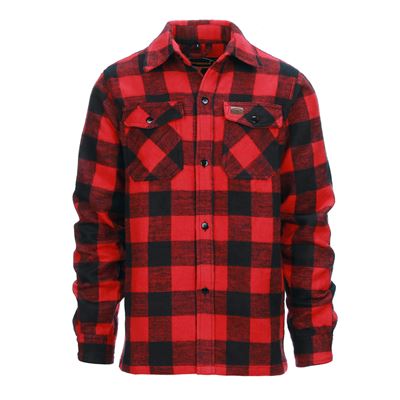 Chemise BOISÉRE en flanelle ROUGE ET NOIR