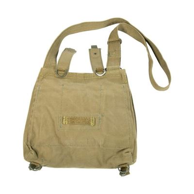 Petite sacoche de campagne de l'Armée tchécoslovaque, modèle 82/60, avec sangle, couleur SABLE, état d'origine Armée tchèque 1370500 2
