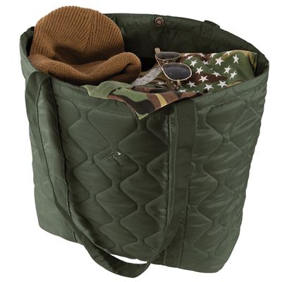 Sac TOTE WOOBIE VERT ROTHCO 13811 4