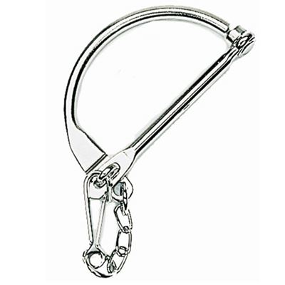 Cadenas / mousqueton BW pour sac marin ARGENT