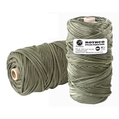 Cordon PARA 550' sur bobine nylon ø 4 mm / 90 m VERT