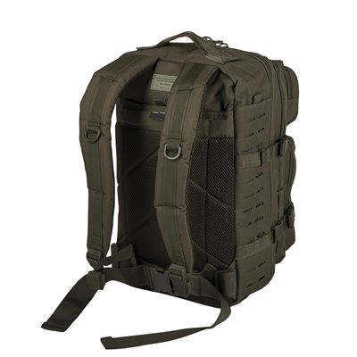 Sac à dos ASSAULT II LASER CUT grand VERT MIL-TEC® 14002701 2