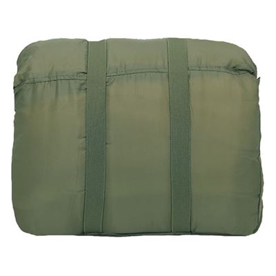 Sac de couchage entièrement zippé avec oreiller PILOT +/- 0 °C VERT MIL-TEC® 14101001 2