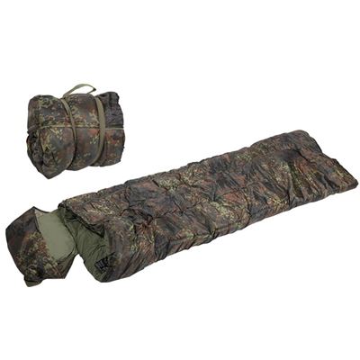 Sac de couchage entièrement zippé avec oreiller PILOT FLECKTARN +/- 0 °C