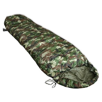 Sac de couchage COMMANDO avec housse WOODLAND