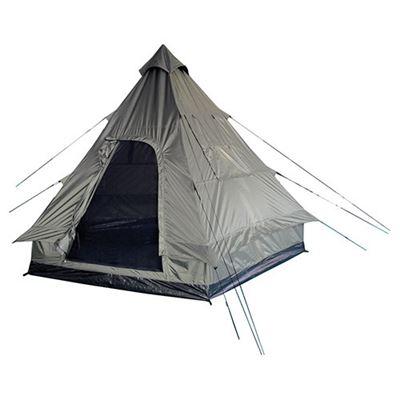 Tente « TIPI » pyramidale pour 4 personnes VERTE MIL-TEC® 14227000 2