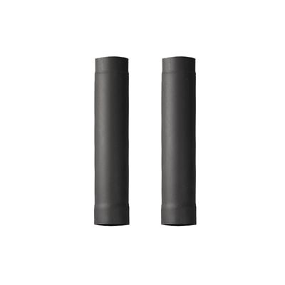 Conduit de fumée - rallonge diamètre 8,7 cm 2 pièces