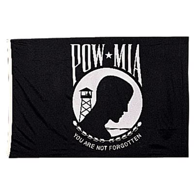 Drapeau P.O.W/M.I.A POLY 60 x 90 cm