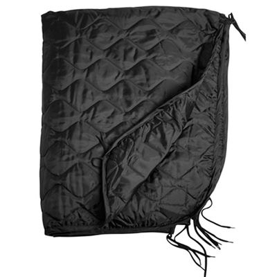 Doublure pour poncho US avec housse NOIR