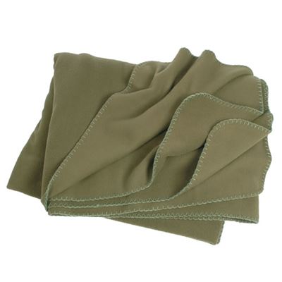 Couverture POLY-FLEECE 150x200 avec housse VERTE