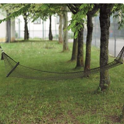 Filet hamac MATTE avec support en plastique VERT MIL-TEC® 14442000 2