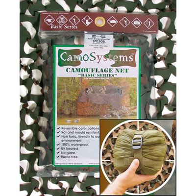 Filet de camouflage ULTRA LIGHT WOODLAND 1,4 x 3 m