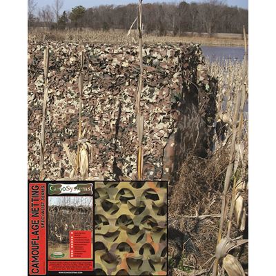 Filet de camouflage BASIC LIGHT FLECKTARN 2,4 x 6 m