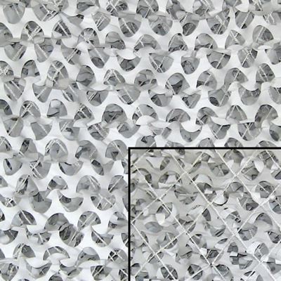 Filet de camouflage BASIC MIL BLANC, taille 3 x 3 m