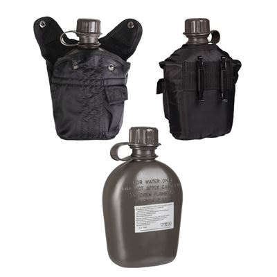 Bouteille de terrain US IMPORT 1 l avec emballage NOIR MIL-TEC® 14505002 2