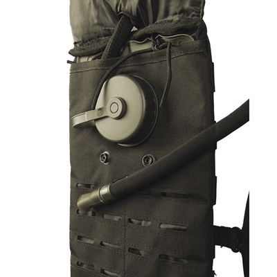 Sac à dos hydratant « hydraťák » LASER contenance 2,5 L VERT MIL-TEC® 14543001 2