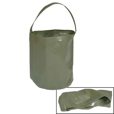 Récipient WASSER pour eau 10 l pliable VERT