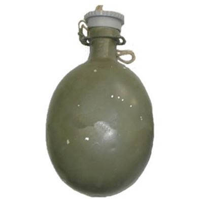 Bouteille de campagne AČR/ČSLA en aluminium sans emballage, bouchon en plastique