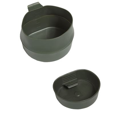 Tasse pliable SUÉDOISE FOLD-A-CUP® en plastique 200 ml VERTE