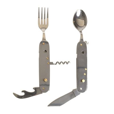 Couverts 6 en 1 avec étui