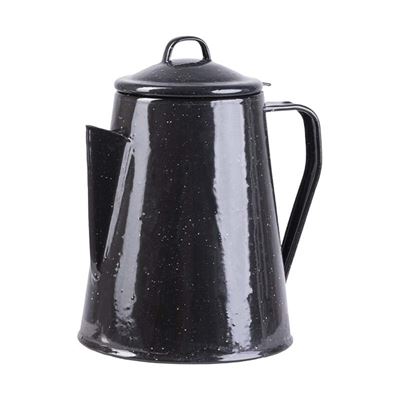 Bouilloire émaillée avec percolateur 2 l NOIRE