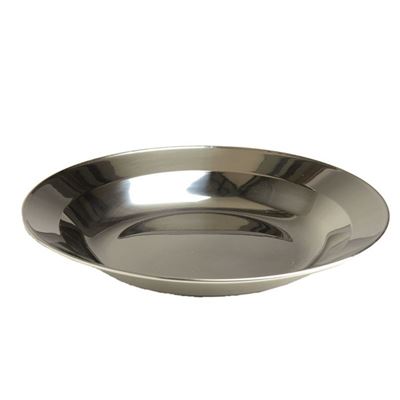 Assiette creuse STAINLESS STEEL INOX 22 cm