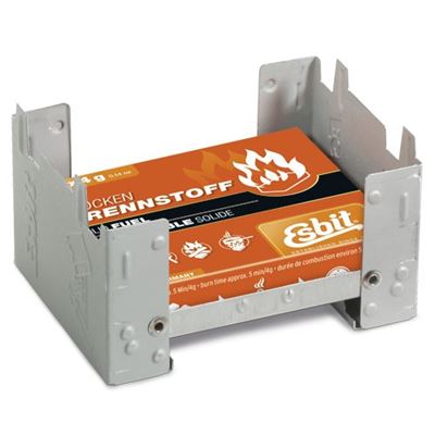 Réchaud / lit BW ESBIT® + alcool 6x14g