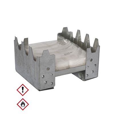 Réchaud pliable NATO /lit/ GRAND avec alcool à brûler solide