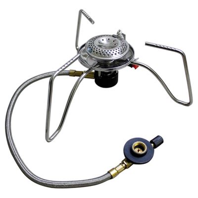 Réchaud externe avec tuyau 3500 W pour cartouche à visser