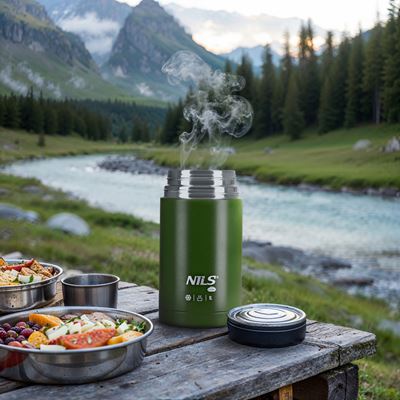 Thermos pour repas 1 000 ml VERT NILS Camp 15-02-105 4